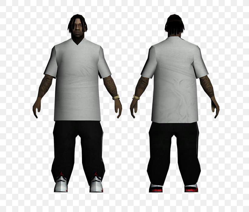 T-shirt Grand Theft Auto: San Andreas NVIDIA GeForce GTX 1080 Ti Outerwear, PNG, 700x700px, Tshirt, Arm, Clothing, Dreadlocks, Grand Theft Auto Download Free