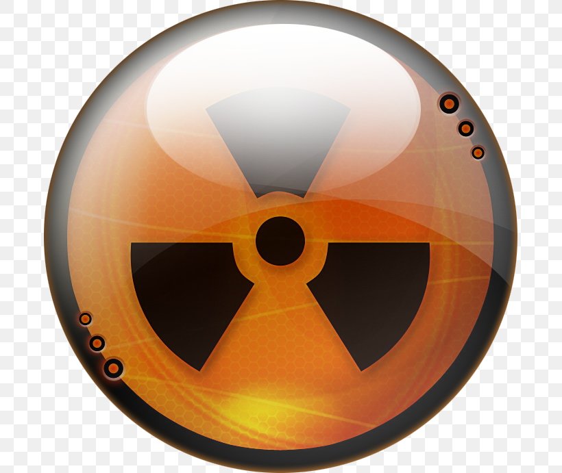 Desktop Wallpaper Symbol Radiation, PNG, 691x691px, Symbol, Art, Deviantart, Hazard Symbol, Orange Download Free