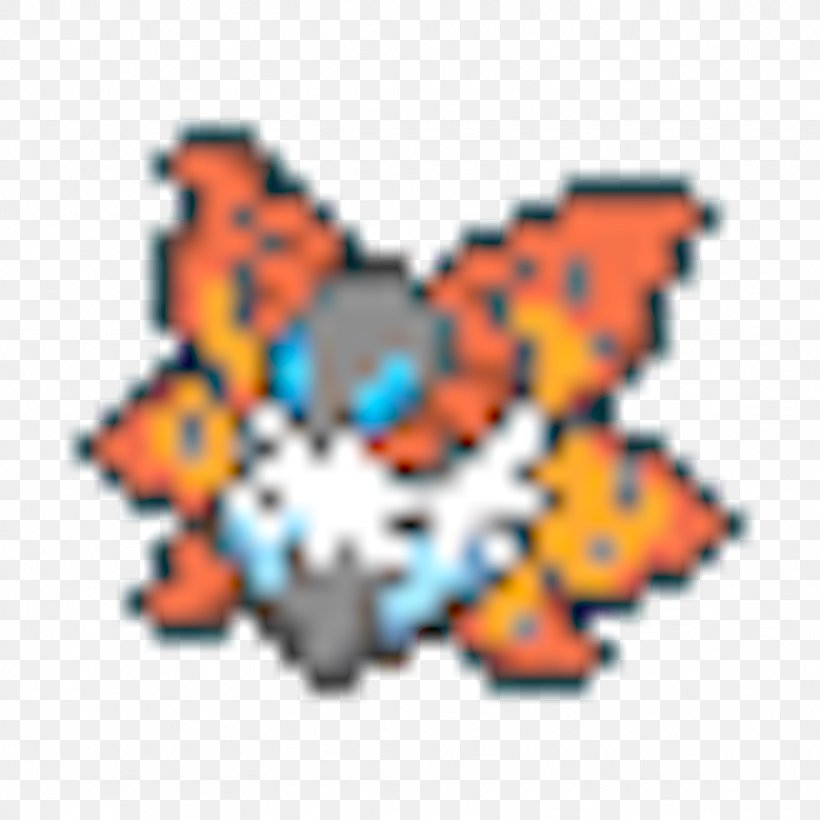 Pokémon X And Y Volcarona Pixel Art Bead Png 1024x1024px