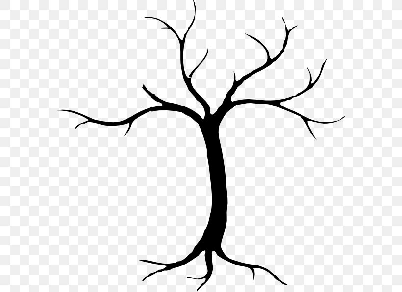Tree Death Drawing Clip Art, PNG, 588x595px, Tree, Black And White, Branch, Cartoon, Coffin Download Free
