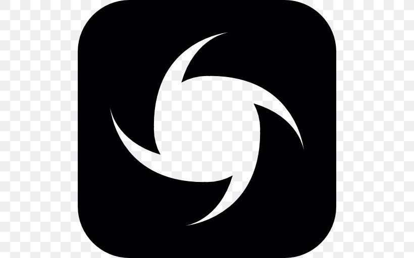 Hurricane.io HiFineApp Star Android, PNG, 512x512px, Star, Android, Black And White, Crescent, Knife Download Free
