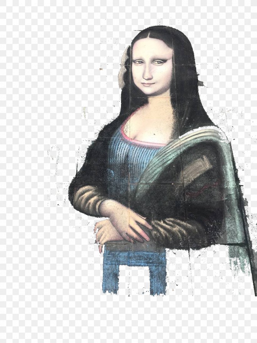 I, Mona Lisa Painting, PNG, 960x1280px, Watercolor, Cartoon, Flower, Frame, Heart Download Free