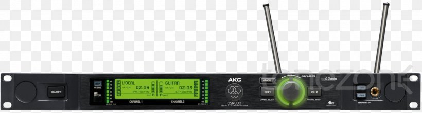 Wireless Microphone Radio Receiver AKG Acoustics, PNG, 1600x433px, Microphone, Akg Acoustics, Amplifier, Audio, Audio Equipment Download Free