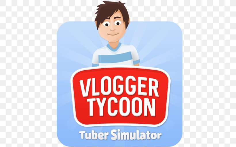 Android Application Package Vlogger Tycoon Tuber Simulator Logo Application Software, PNG, 512x512px, Android, Area, Brand, Child, Happiness Download Free