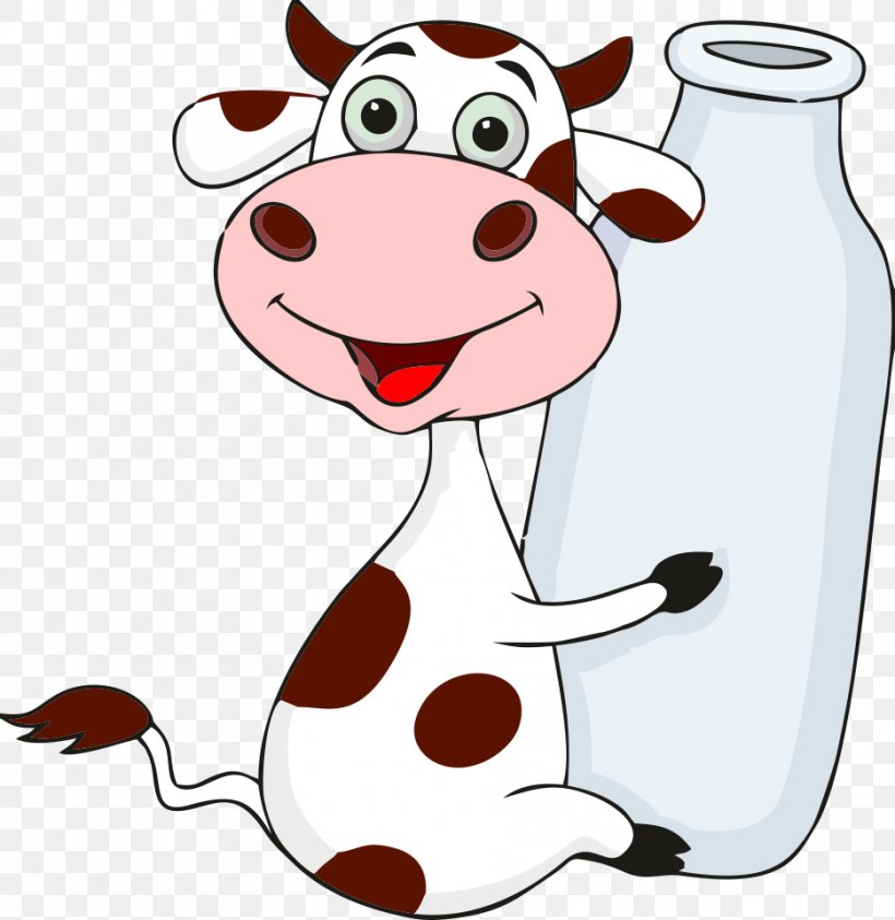 Cattle Milk Bottle Cartoon, PNG, 934x961px, Cattle, Artwork, Bottle, Cartoon, Dairy Cattle Download Free