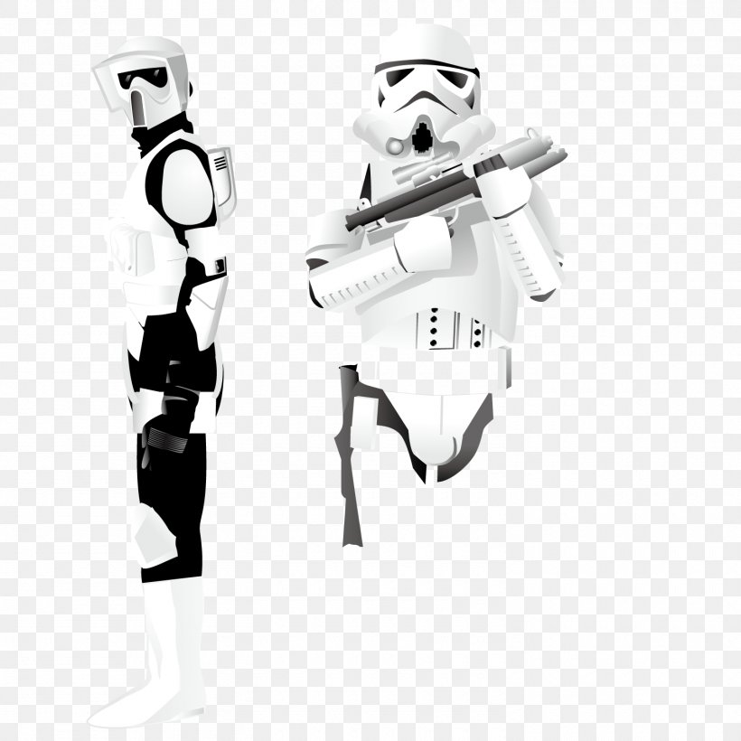 Anakin Skywalker Stormtrooper Jedi Star Wars, PNG, 1500x1500px, Anakin Skywalker, Arm, Art, Black, Black And White Download Free