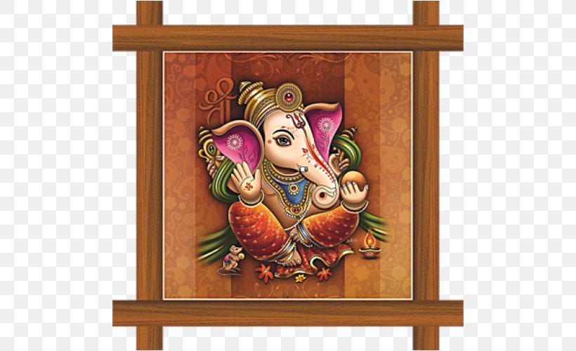 Lakshmi Ganesha Krishna Janmashtami Hinduism, PNG, 500x500px, Lakshmi, Art, Bhagavan, Chaturthi, Devi Download Free
