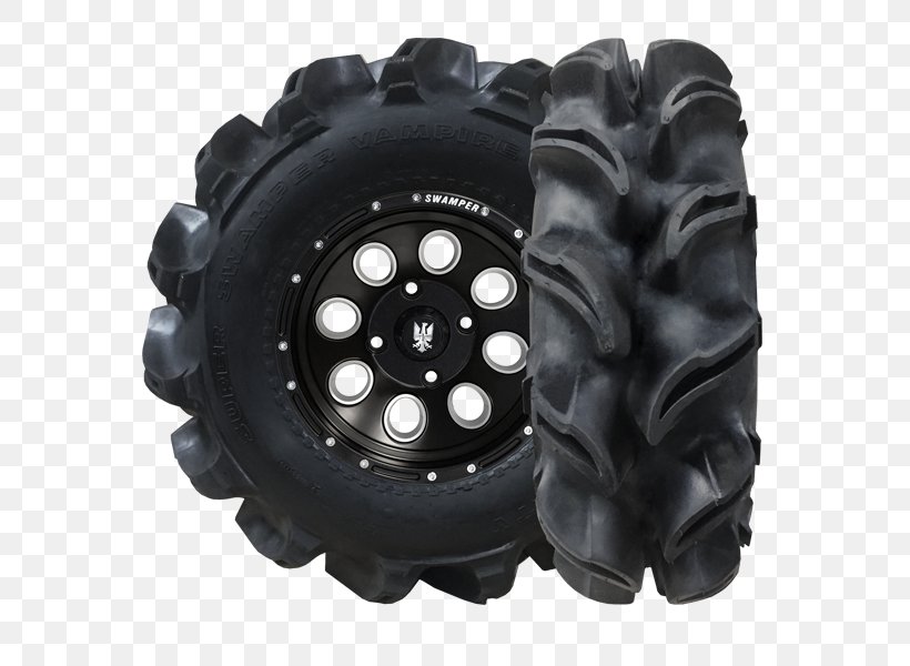Off-road Tire Side By Side All-terrain Vehicle Honda, PNG, 600x600px, Tire, Allterrain Vehicle, Auto Part, Automotive Tire, Automotive Wheel System Download Free