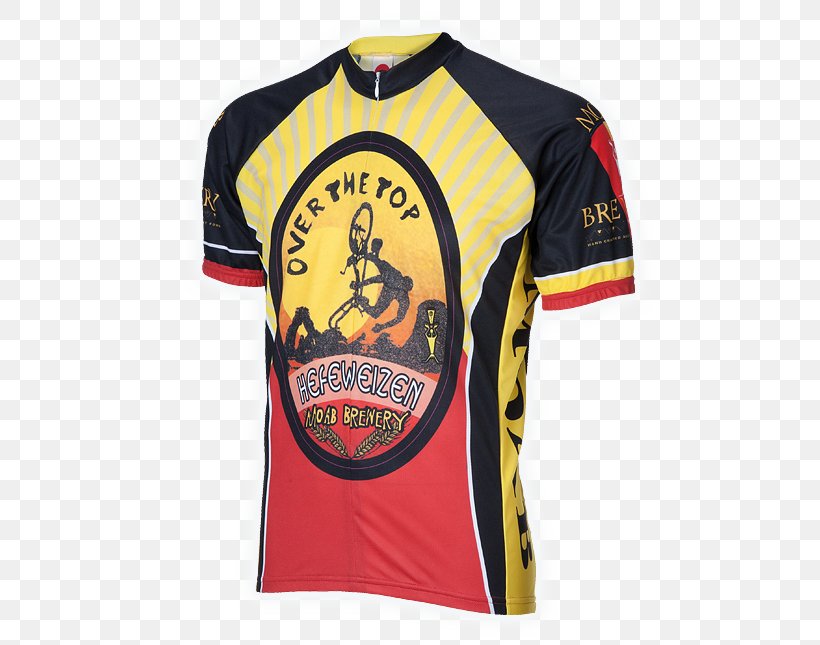 T-shirt Moab Brewery Cycling Jersey Sleeve, PNG, 530x645px, Tshirt, Active Shirt, Beer, Bicycle, Brand Download Free