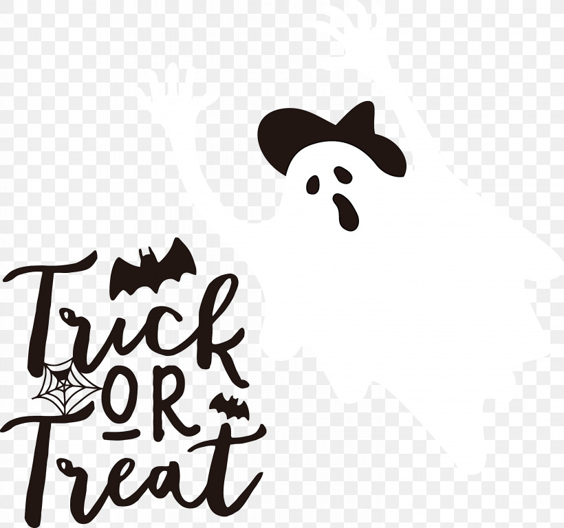 Trick Or Treat Trick-or-treating Halloween, PNG, 3000x2811px, Trick Or Treat, Biology, Cartoon, Dog, Halloween Download Free