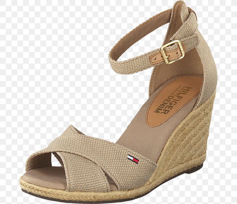 Wedge Tommy Hilfiger Shoe Sandal Espadrille, PNG, 687x705px, Wedge, Absatz, Basic Pump, Beige, Espadrille Download Free