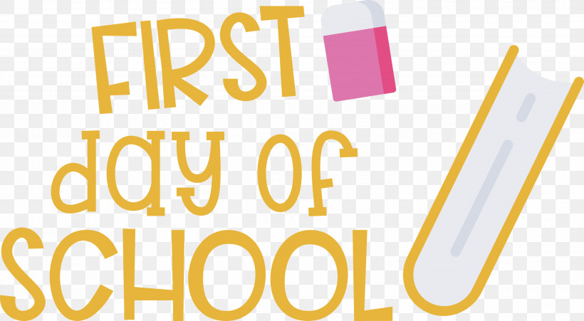 First Day Of School Education School, PNG, 2999x1651px, First Day Of School, Education, Geometry, Line, Logo Download Free