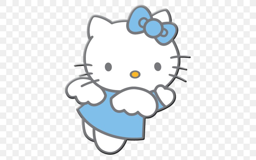 Hello Kitty Clip Art Image Vector Graphics, PNG, 512x512px, Watercolor, Cartoon, Flower, Frame, Heart Download Free