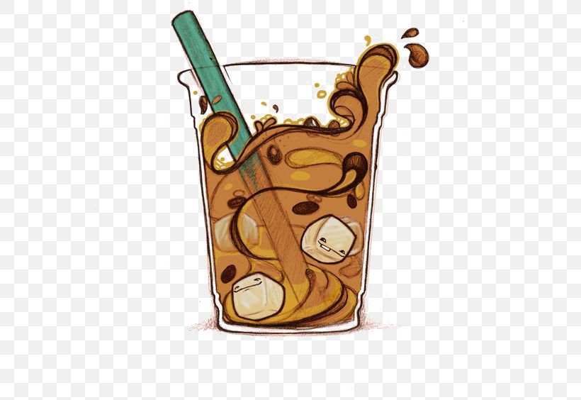 Iced Coffee Soft Drink Cafe Caffxe8 Mocha, PNG, 564x564px, Coffee, Alcoholic Drink, Art, Cafe, Caffxe8 Mocha Download Free