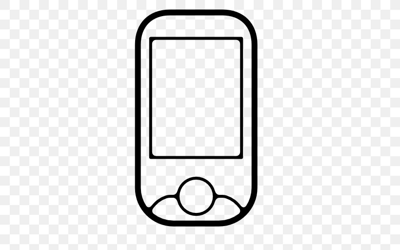 IPhone Telephone Smartphone, PNG, 512x512px, Iphone, Area, Black, Black And White, Clamshell Design Download Free