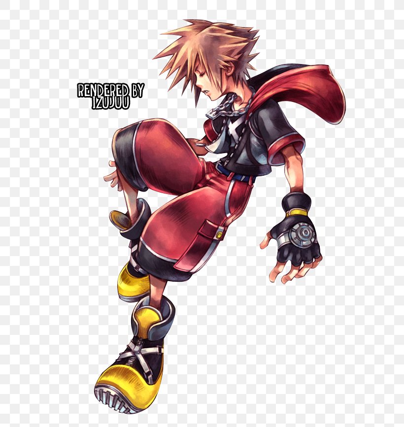 Kingdom Hearts 3D: Dream Drop Distance Kingdom Hearts III Sora Riku, PNG, 614x867px, Watercolor, Cartoon, Flower, Frame, Heart Download Free