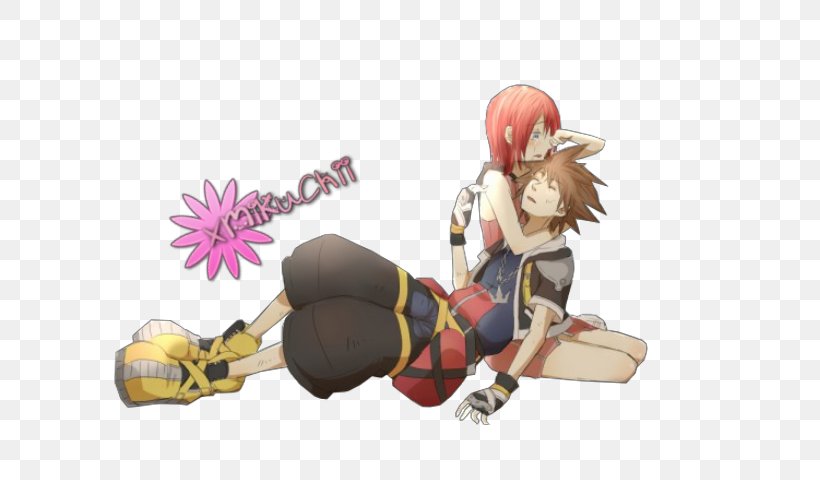 Kingdom Hearts HD 1.5 Remix Kingdom Hearts III Kairi, PNG, 655x480px, Watercolor, Cartoon, Flower, Frame, Heart Download Free