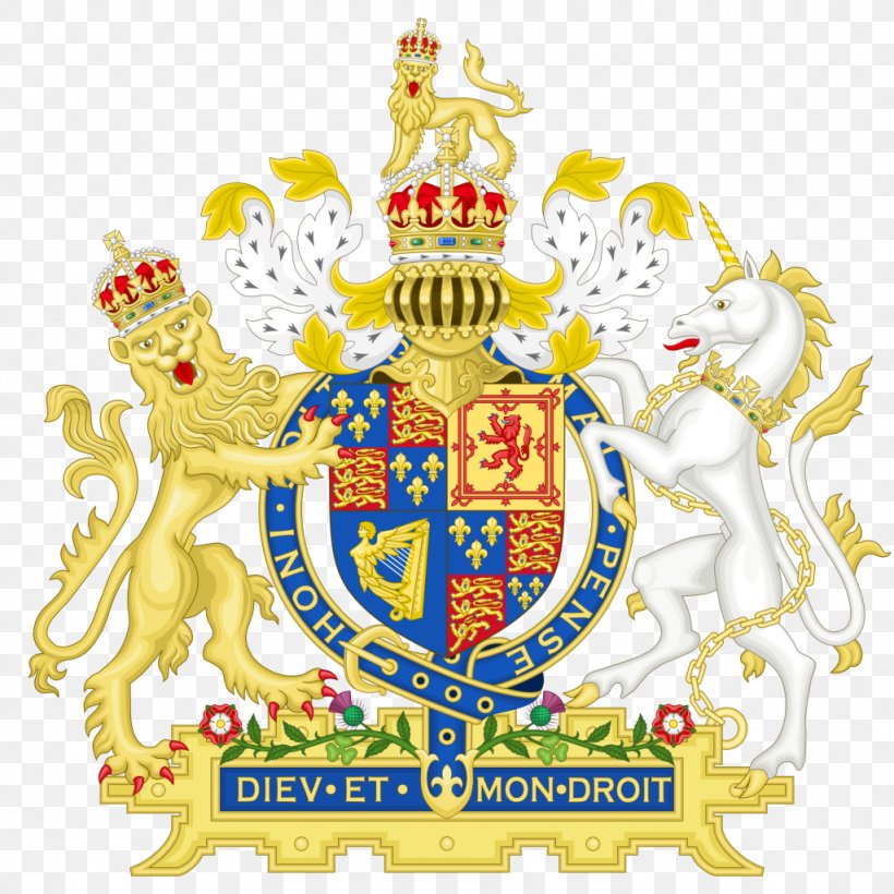 Royal Coat Of Arms Of The United Kingdom Acts Of Union 1707 Royal Arms Of England, PNG, 1024x1024px, Acts Of Union 1707, Coat Of Arms, Crest, Crown, England Download Free