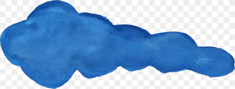 Blue Watercolor Painting Drawing, PNG, 1749x662px, Blue, Azure, Cobalt Blue, Crayon, Drawing Download Free