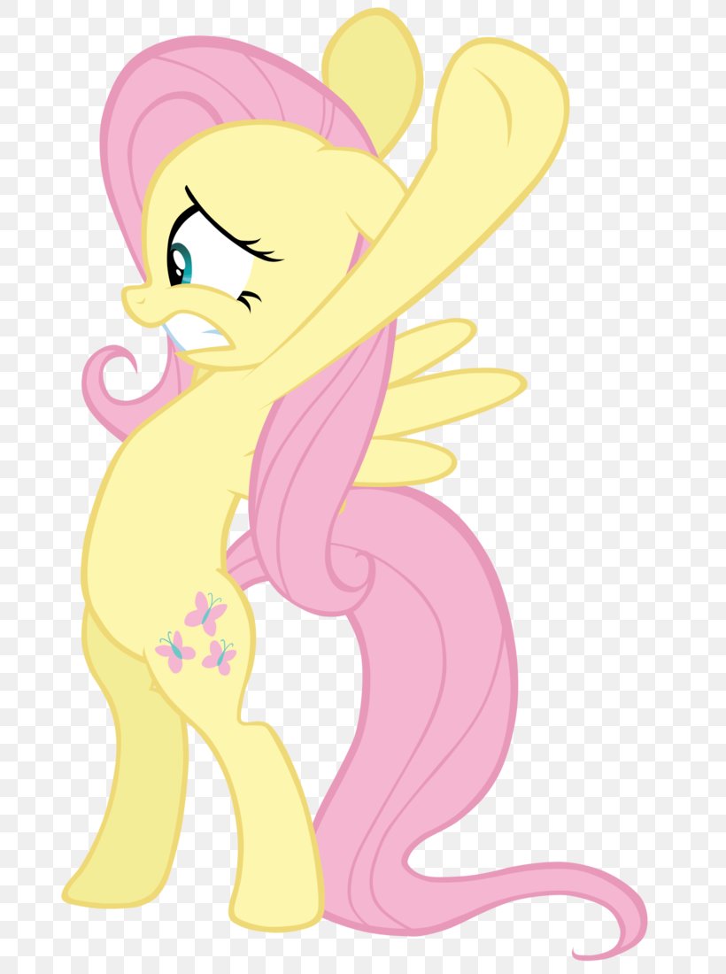 My Little Pony Fluttershy Derpy Hooves Horse, PNG, 727x1100px, Watercolor, Cartoon, Flower, Frame, Heart Download Free