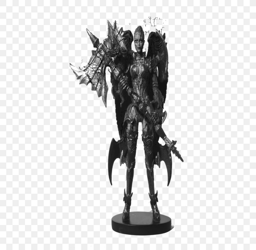 Seraph Demon Guardian Angel Statue, PNG, 400x800px, Seraph, Action Figure, Angel, Anne Stokes, Armour Download Free