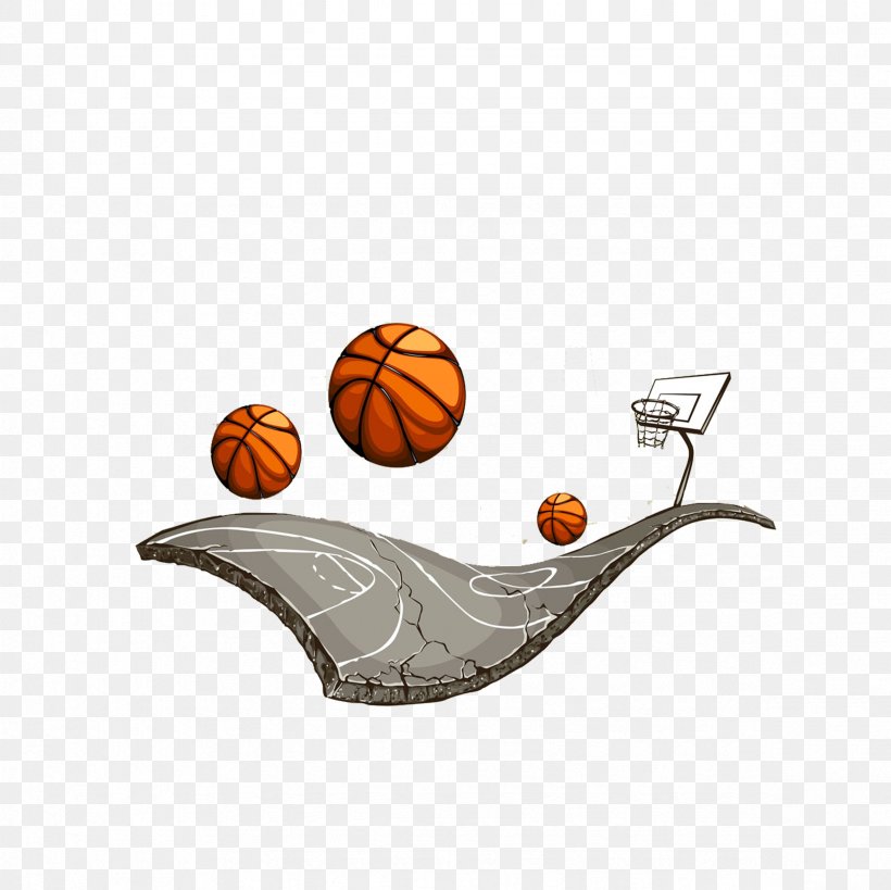 Basketball Court Streetball Clip Art, PNG, 2362x2362px, Basketball, Backboard, Basketball Court, Orange, Shutterstock Download Free