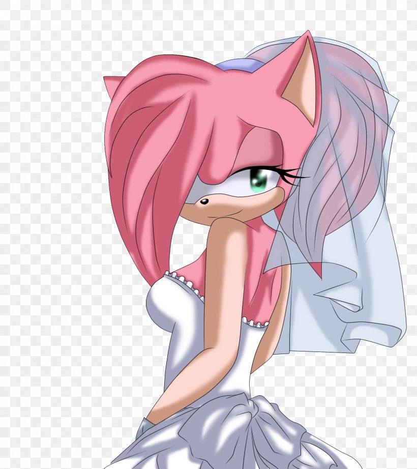 Amy Rose Cream The Rabbit Sonic The Hedgehog Character, PNG, 1600x1800px, Watercolor, Cartoon, Flower, Frame, Heart Download Free