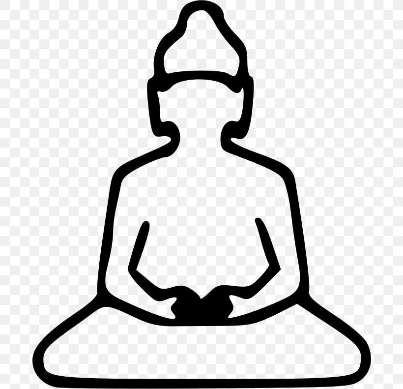 Buddhism Clip Art, PNG, 690x791px, Buddhism, Artwork, Black And White, Buddha, Buddha Images In Thailand Download Free