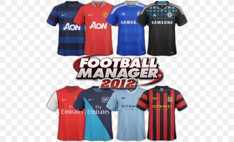 Football Manager 2012 Football Manager 2016 Football Manager 2010 T-shirt Football Manager 2014, PNG, 500x500px, Football Manager 2012, Active Shirt, Brand, Clothing, Electric Blue Download Free