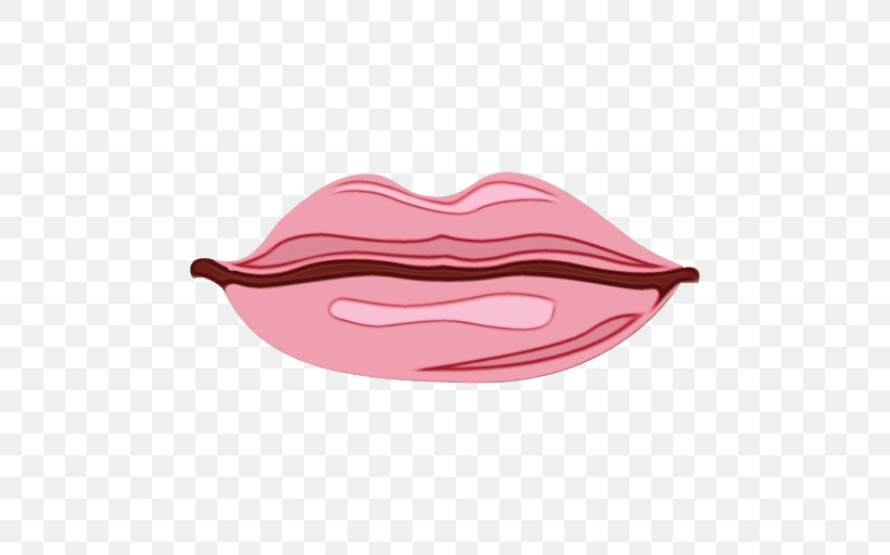 Lips, PNG, 512x512px, Watercolor, Lips, Paint, Wet Ink Download Free