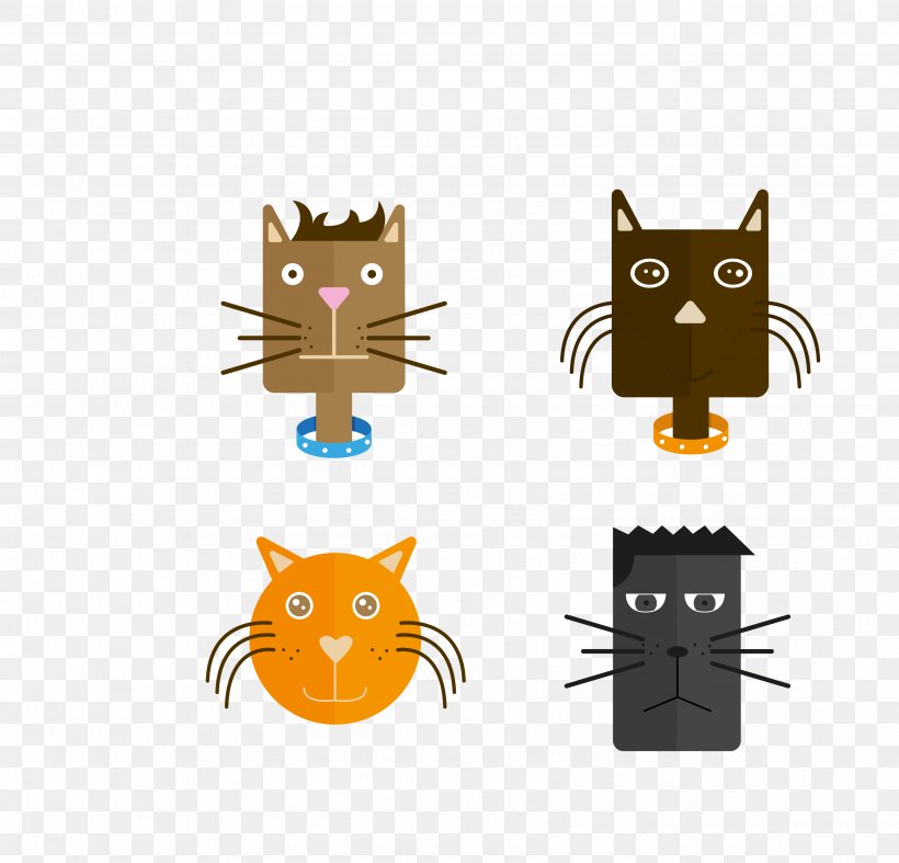 Whiskers Kitten Cat Clip Art, PNG, 3395x3261px, Whiskers, Avatar, Black Cat, Carnivoran, Cartoon Download Free