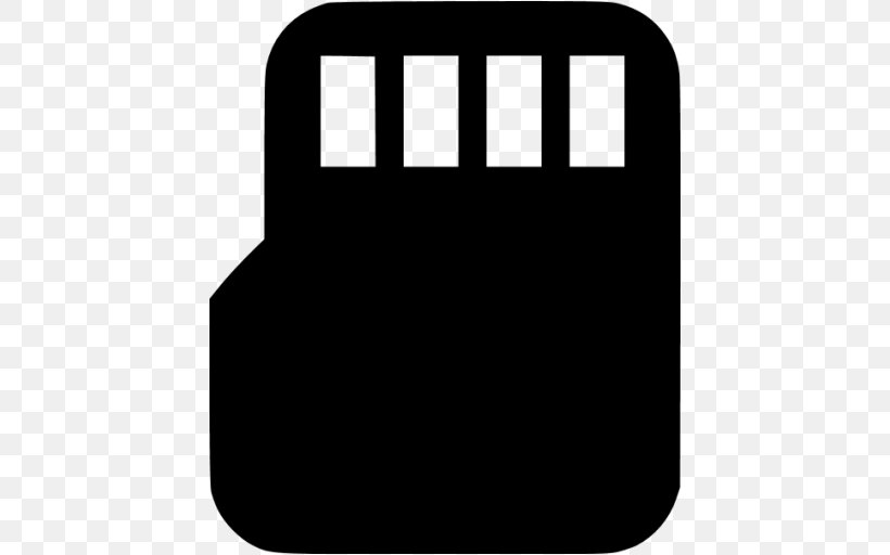 Flash Memory Cards MicroSD Secure Digital CompactFlash, PNG, 512x512px, Flash Memory Cards, Black, Black And White, Compactflash, Computer Data Storage Download Free