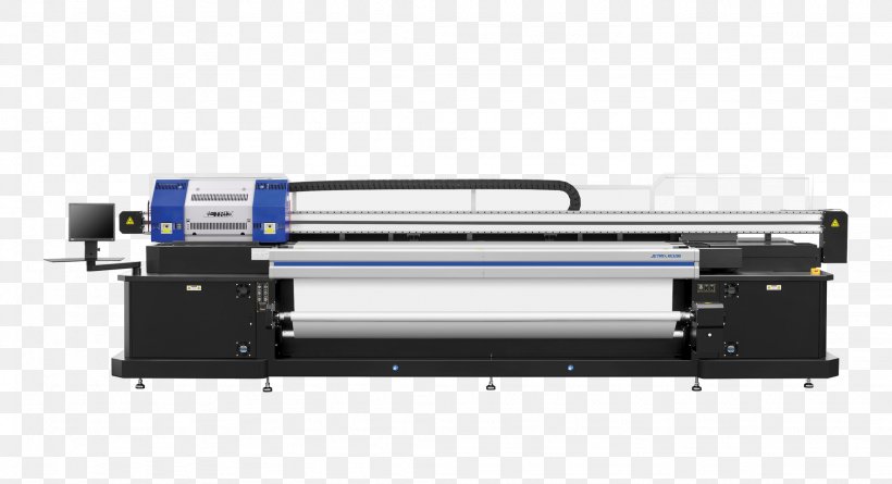 Inkjet Printing Wide-format Printer Flatbed Digital Printer, PNG, 2048x1112px, Inkjet Printing, Automotive Exterior, Company, Curing, Cylinder Download Free