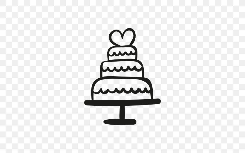 Wedding Cake Birthday Cake Cupcake Bakery, PNG, 512x512px, Wedding Cake, Artwork, Bakery, Birthday Cake, Black And White Download Free