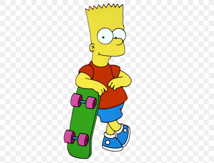 Bart Simpson Marge Simpson Homer Simpson Maggie Simpson The Simpsons Skateboarding, PNG, 408x626px, Bart Simpson, Animal Figure, Area, Art, Artwork Download Free