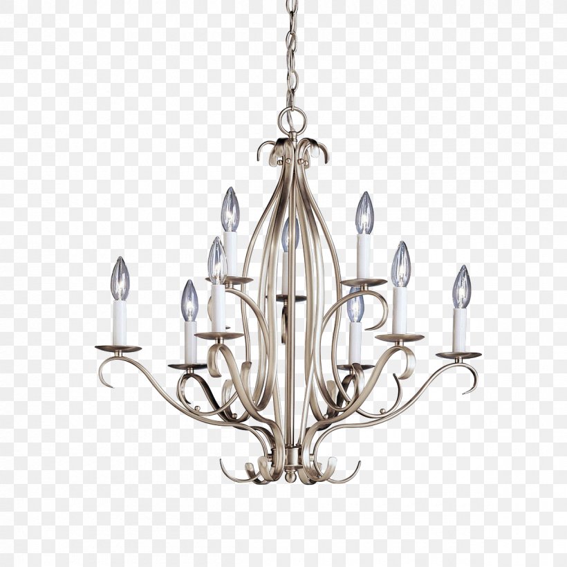 Lighting Chandelier Brushed Metal Light Fixture, PNG, 1200x1200px, Light, Brushed Metal, Candelabra, Ceiling Fixture, Chandelier Download Free