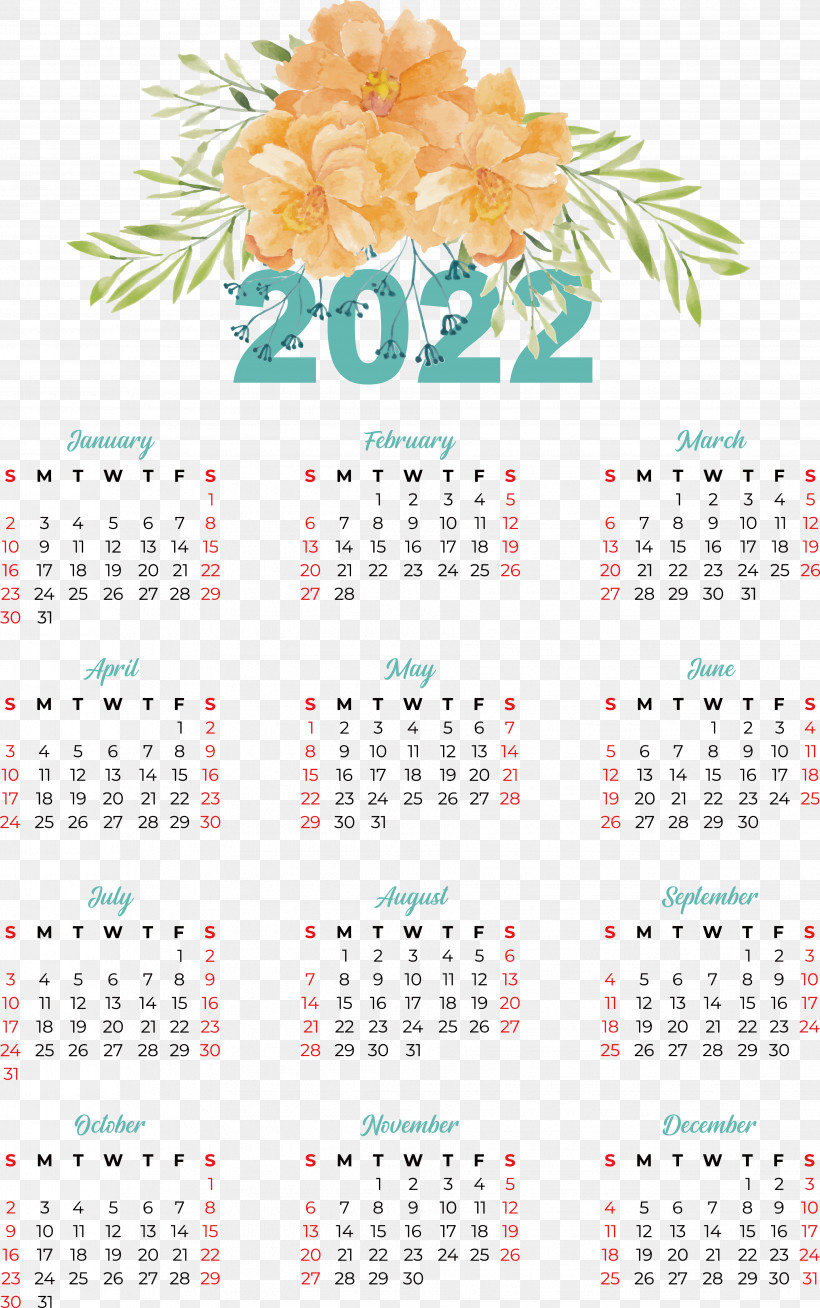 New Year, PNG, 3665x5847px, Calendar, Drawing, February, January, New Year Download Free