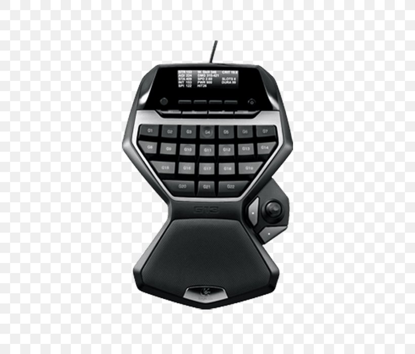 Computer Keyboard Logitech G13 Advanced Gameboard Gaming Keypad Joystick, PNG, 700x700px, Computer Keyboard, Computer, Computer Component, Computer Monitors, Electronic Device Download Free