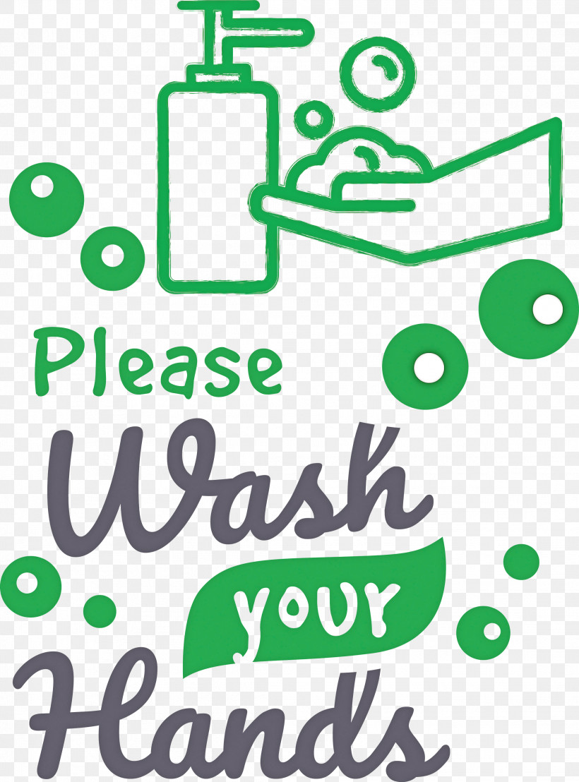 Wash Hands Washing Hands Virus, PNG, 2219x3000px, Wash Hands, Geometry, Green, Line, Logo Download Free