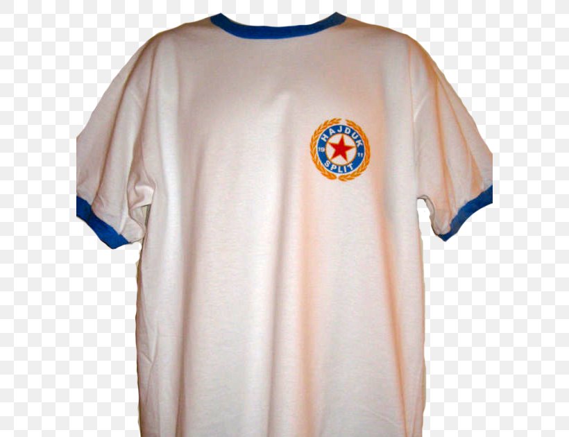 T-shirt HNK Hajduk Split Jersey Sleeve, PNG, 600x630px, Tshirt, Active Shirt, Blue, Clothing, Color Download Free