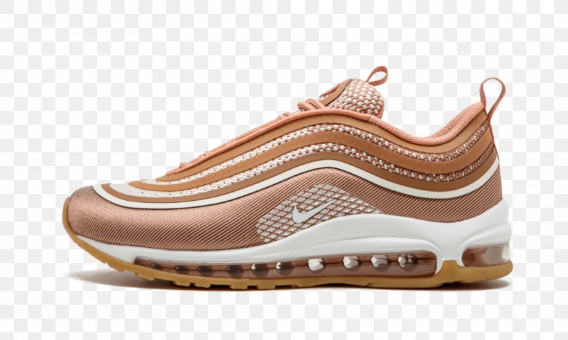 Air Force 1 Sports Shoes Nike Wmns Air Max 97 Ultra Mens Nike Air Max 97 Ultra, PNG, 1000x600px, Air Force 1, Adidas, Beige, Brown, Cross Training Shoe Download Free