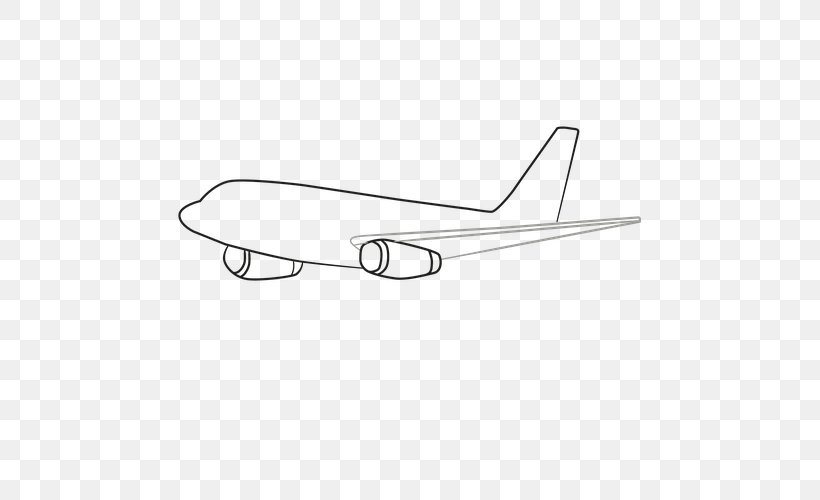 Airplane Line Art Material, PNG, 500x500px, Airplane, Aircraft, Bathroom, Bathroom Accessory, Black And White Download Free