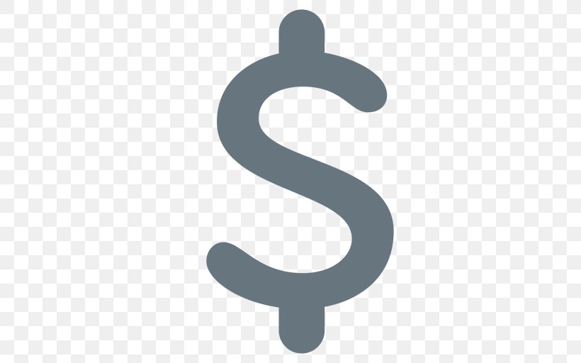 Dollar Sign United States Dollar Currency Money, PNG, 512x512px, Dollar Sign, Brand, Business, Currency, Dollar Download Free