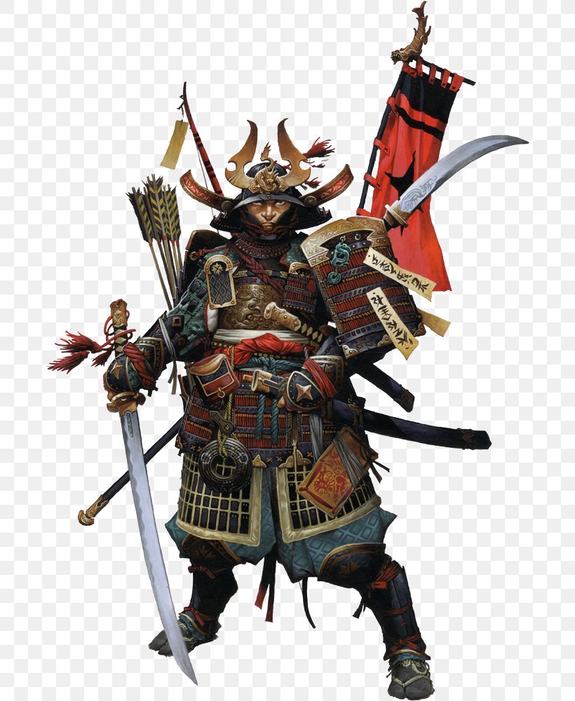 Pathfinder Roleplaying Game Dungeons & Dragons Samurai Warrior For Honor, PNG, 692x1000px, Pathfinder Roleplaying Game, Action Figure, Armour, Character Class, Dungeons Dragons Download Free