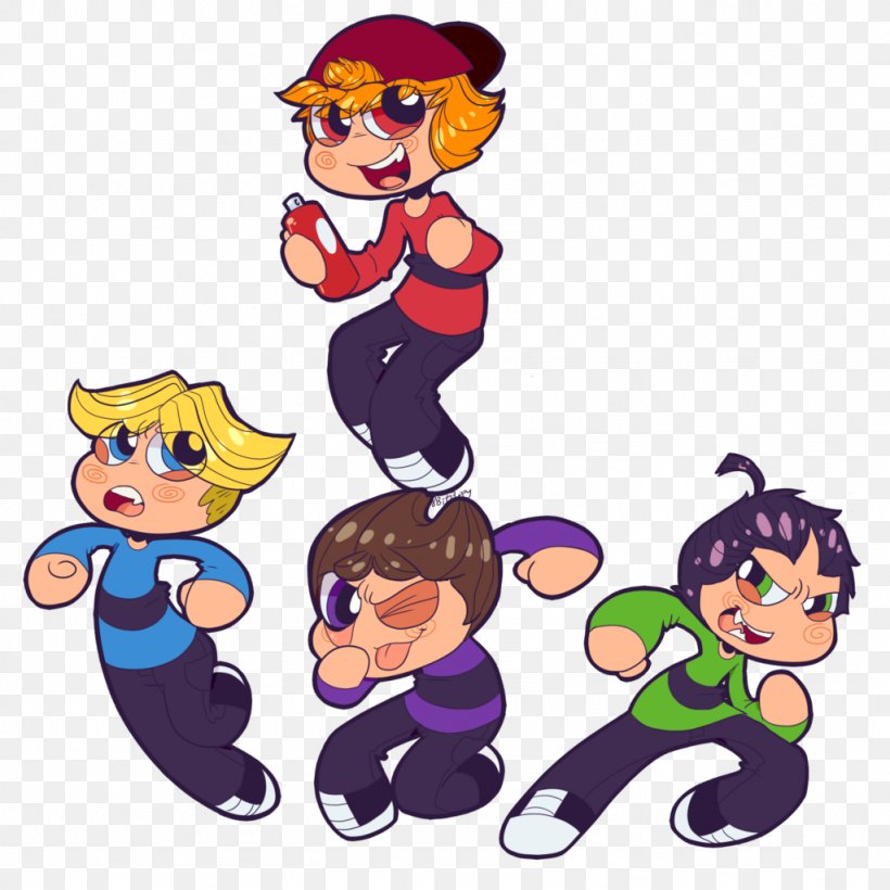 The Rowdyruff Boys Drawing Blossom, Bubbles, And Buttercup Fan Art Cartoon Network, PNG, 1024x1024px, Rowdyruff Boys, Animation, Area, Art, Artwork Download Free