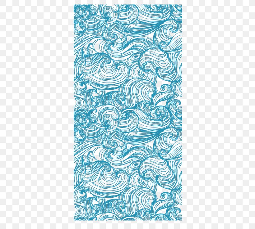 Wind Wave Sea Ocean Pattern, PNG, 396x738px, Wind Wave, Aqua, Area, Blue, Element Download Free