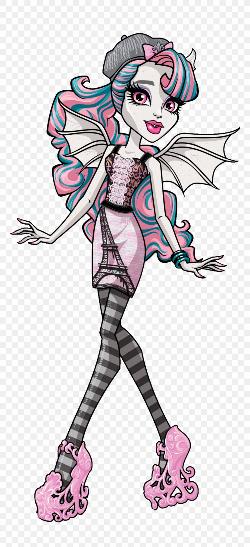 Cleo DeNile Scaris: City Of Frights Monster High Doll Ghoul, PNG, 900x1967px, Watercolor, Cartoon, Flower, Frame, Heart Download Free
