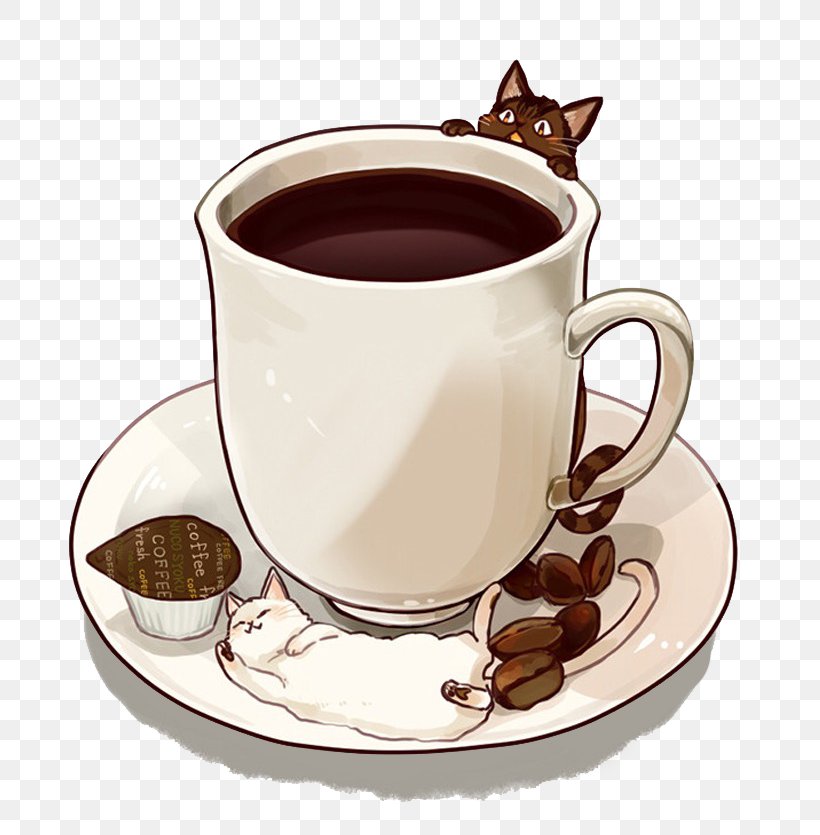 Coffee Tea Cafe Hot Chocolate Drink, PNG, 757x835px, Coffee, Black Drink, Cafe, Caffeine, Coffee Cup Download Free