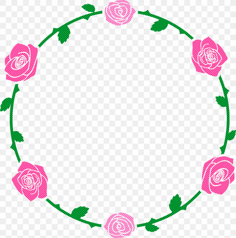 Rose Frame Floral Frame Flower, PNG, 2969x2999px,  Download Free