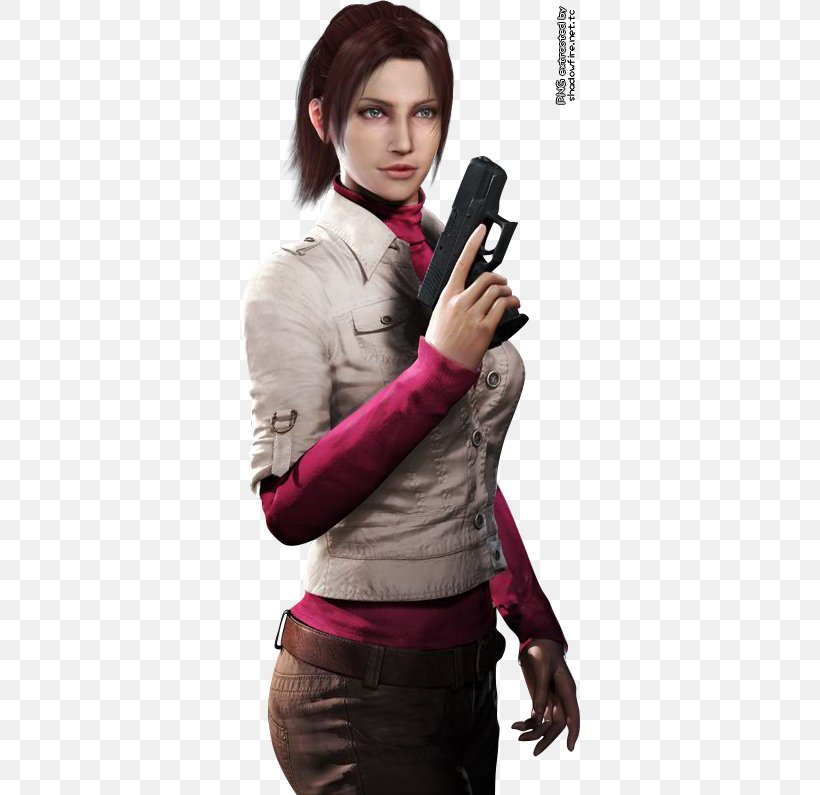 Claire Redfield Resident Evil: The Darkside Chronicles Chris Redfield Resident Evil: Degeneration Jill Valentine, PNG, 340x795px, Watercolor, Cartoon, Flower, Frame, Heart Download Free